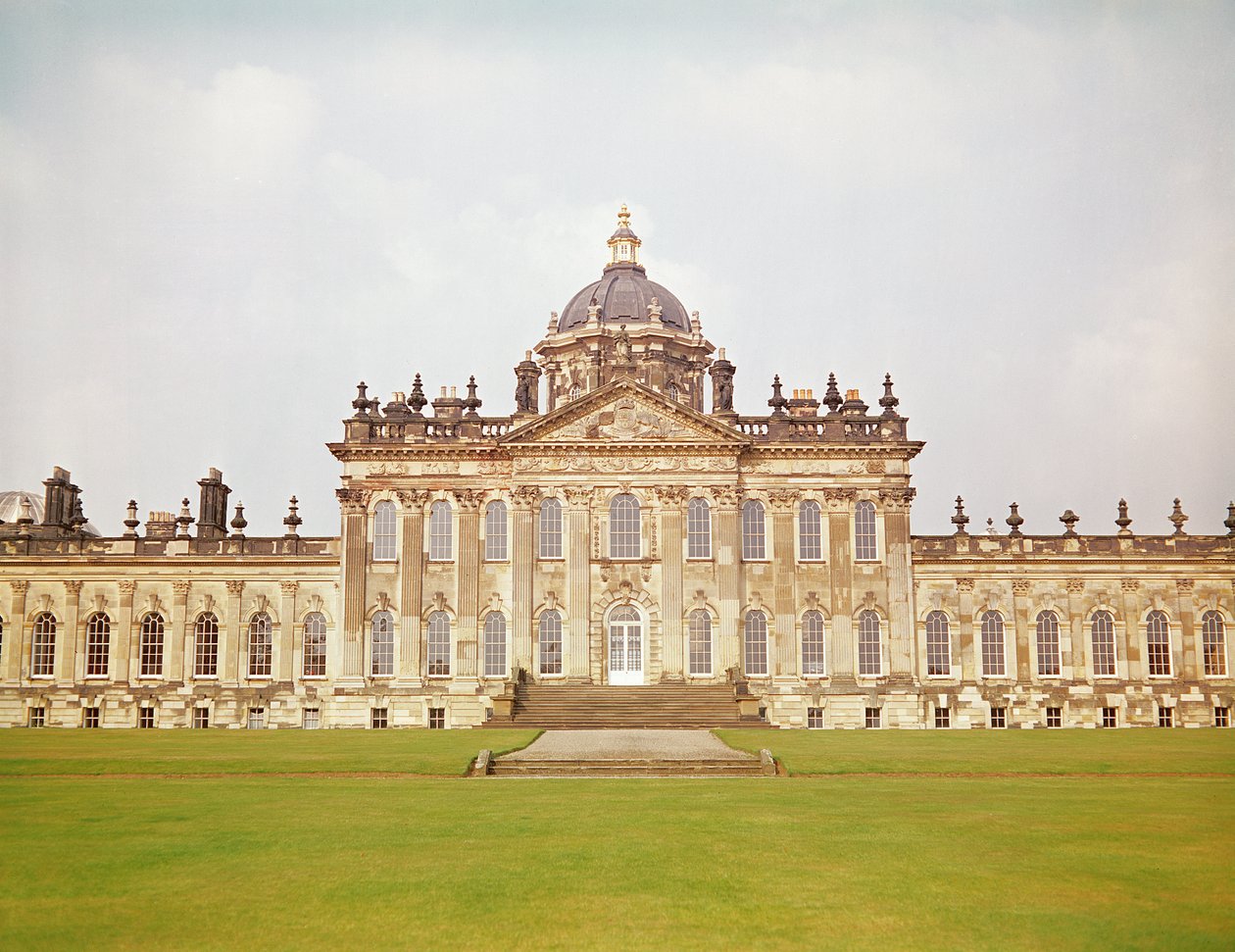 Utsikt over Castle Howard av Unbekannt Unbekannt