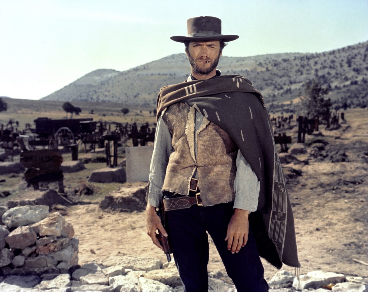 THE GOOD, THE BAD AND THE UGLY, 1966 regissert av SERGIO LEONE Clint Eastwood av Unbekannt Unbekannt