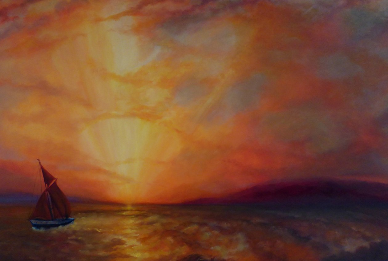 Estuary Gold, 2018, av Unbekannt Unbekannt