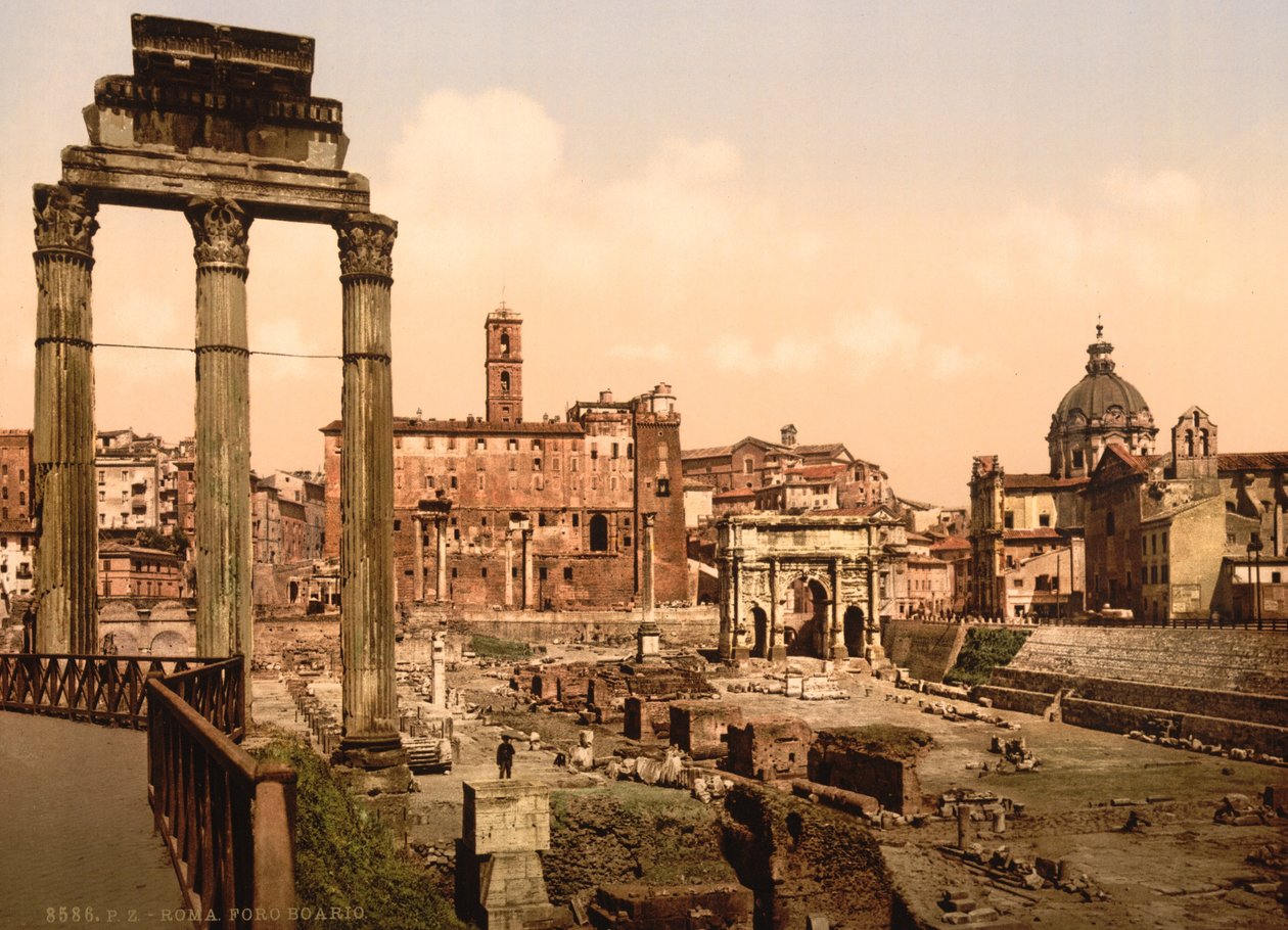 Forum Romano, Roma, Italia, ca. 1890-c. 1900 av Unbekannt Unbekannt