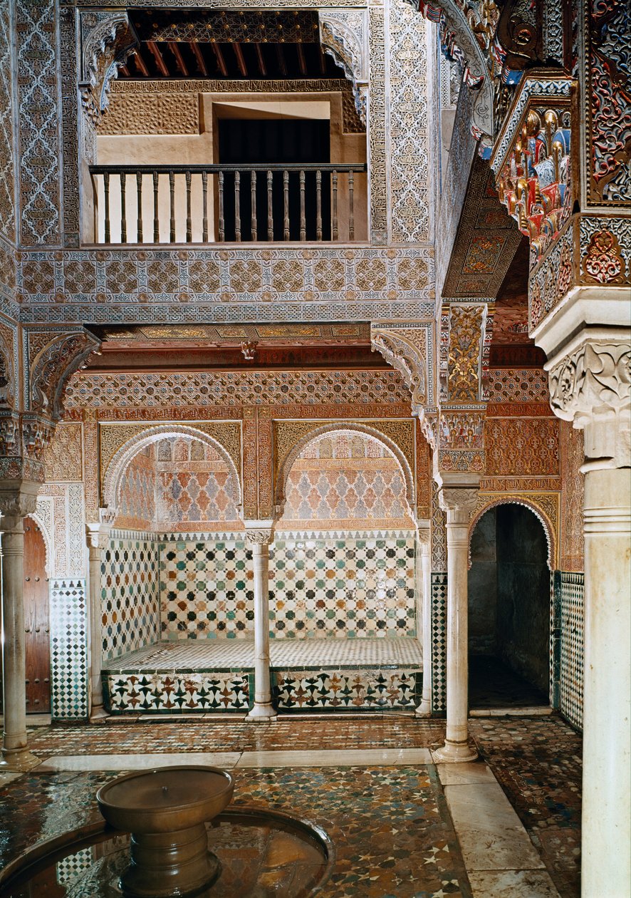 Hall of the Beds, Nazaries Palace, Alhambra av Unbekannt Unbekannt