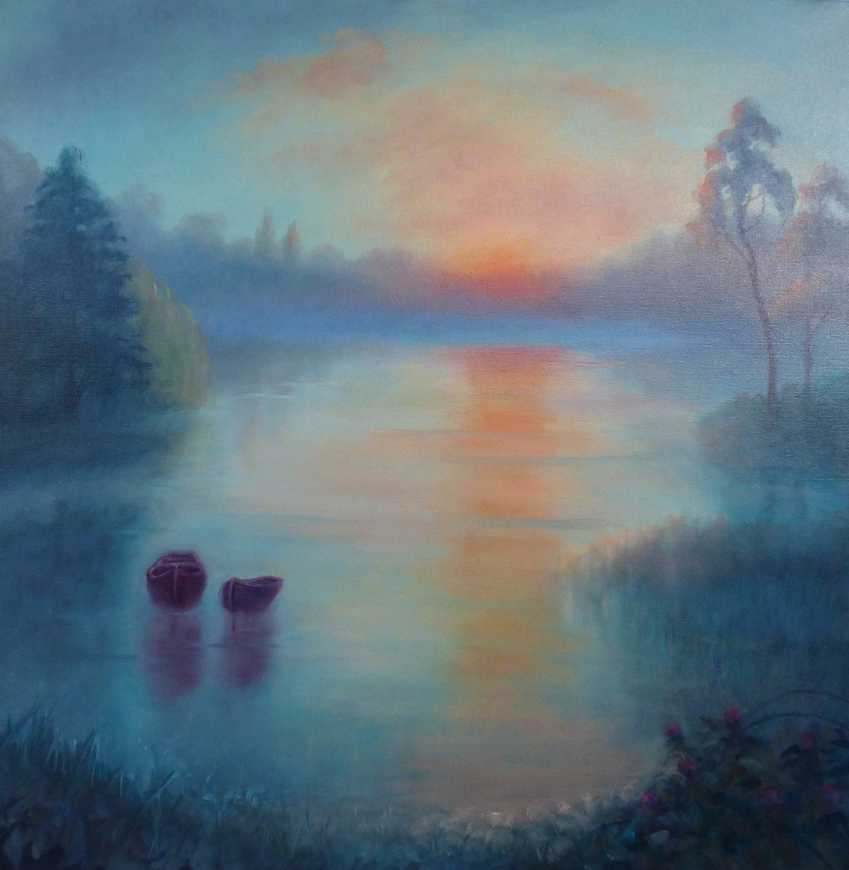 Morning Drift, 2018, av Unbekannt Unbekannt
