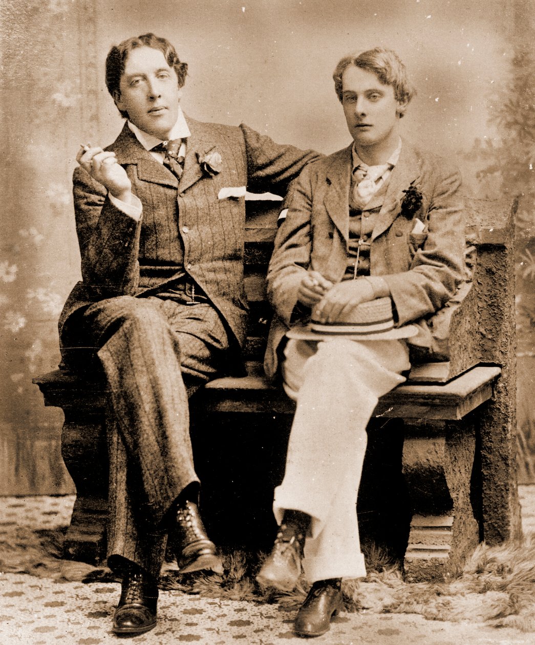 Oscar Wilde og Lord Alfred Douglas, 1894 av Unbekannt Unbekannt