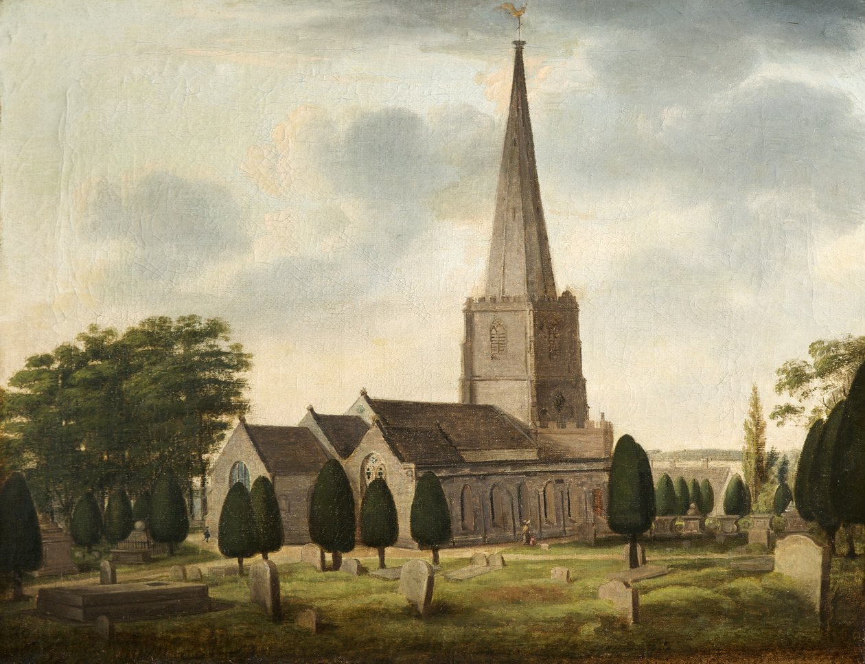 Painswick Church, Gloucestershire av Unbekannt Unbekannt