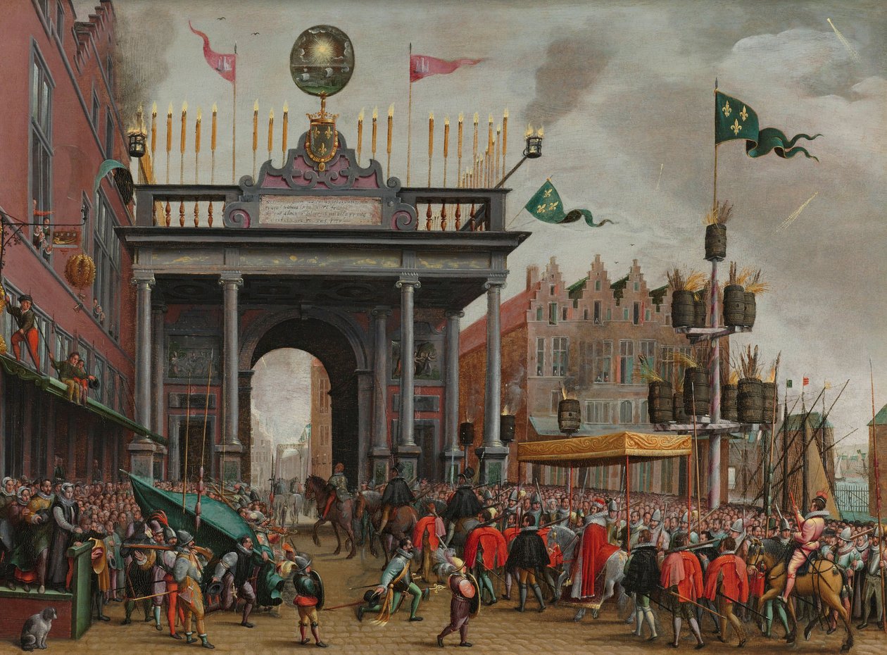 The Joyous Entry of the Duke of Anjou, 1582-1600 av Unbekannt Unbekannt
