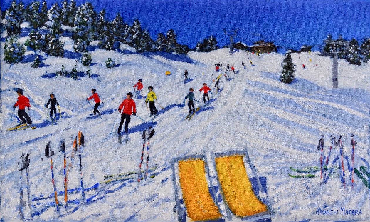 To fluktstoler, Val Gardena, Italia, 2108 av Unbekannt Unbekannt