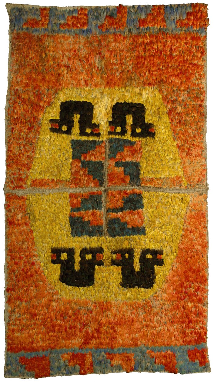 En Nazca-Huari fjærtunika, ca. 700-1100 av Unbekannt
