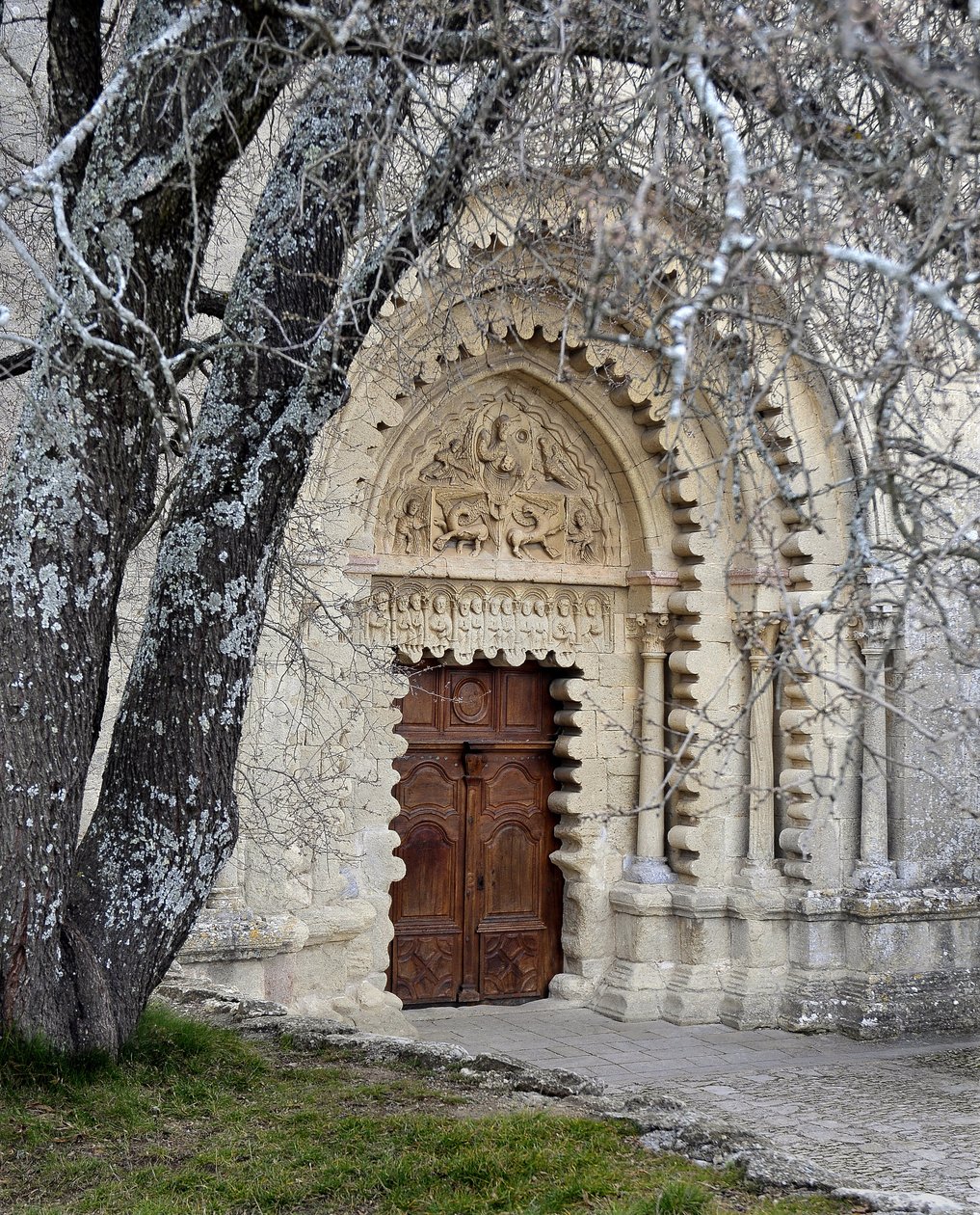 Abbey Notre Dame de Ganagobie (bilde) av Unbekannter Künstler