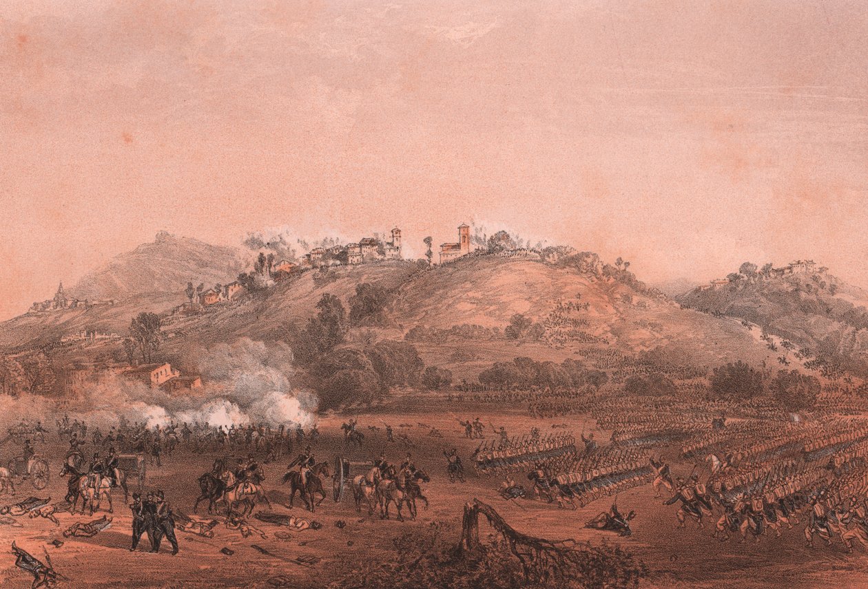 Slaget ved Montebello, Lombardia av William M. Timlin