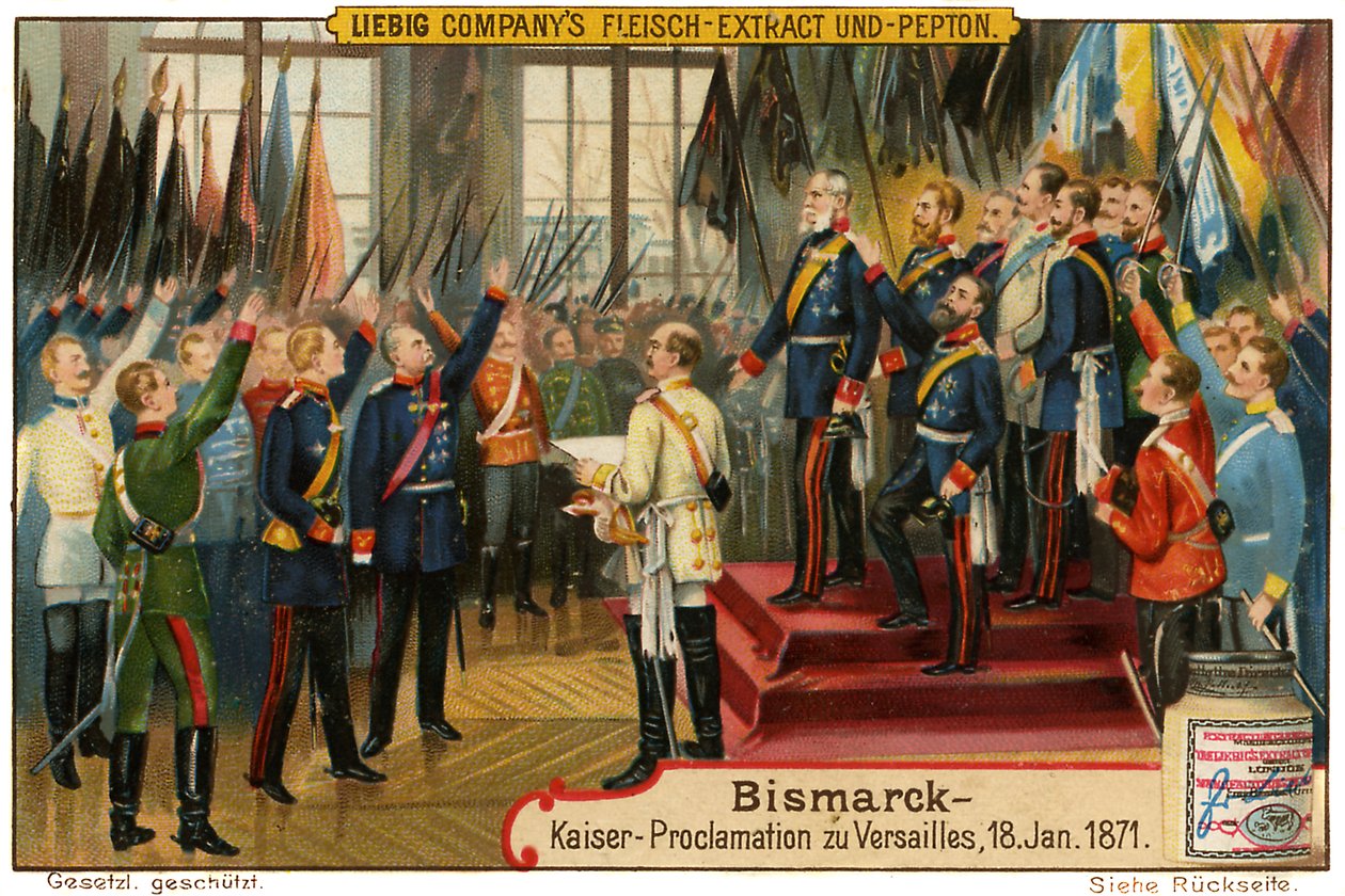 Bismarck i Versailles av Unbekannt