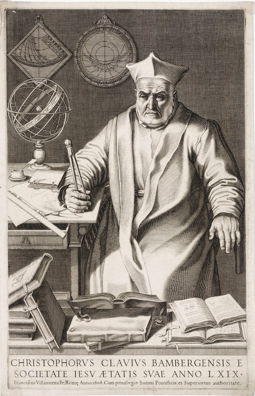 Christopher Clavius, tysk jesuittprest og matematiker av Unbekannt