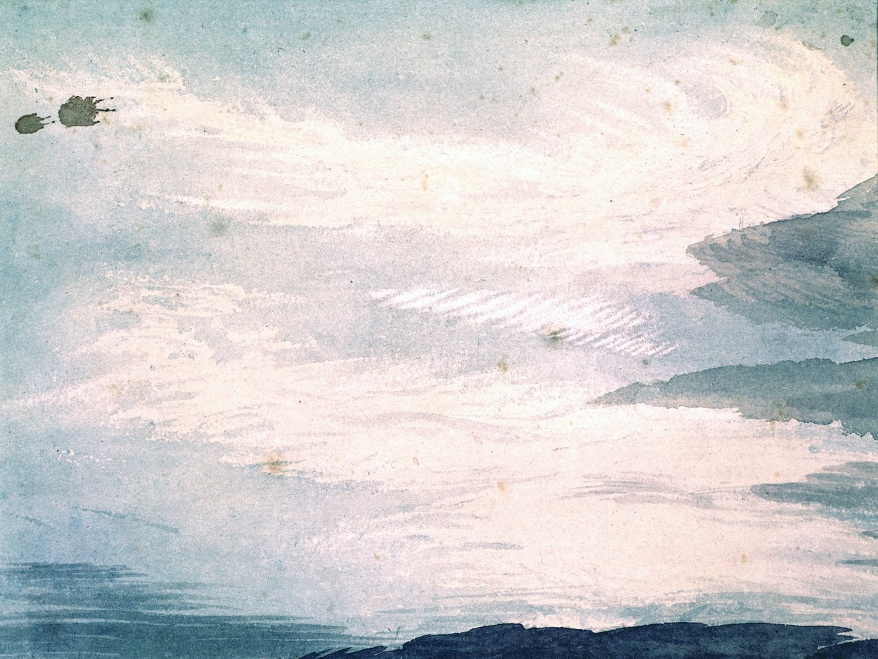 Skystudie av Luke Howard, c 1808-1811 av Unbekannter Künstler