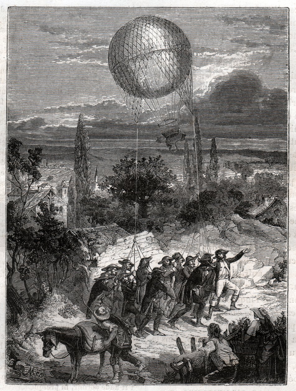 Compagnie d'aerostiers. Company of Aeronauts. av Nicolas Liez