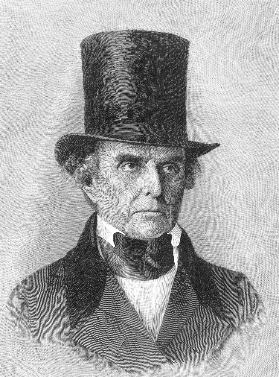 Daniel Webster , amerikansk politiker (s/hvitt bilde) av Unbekannt