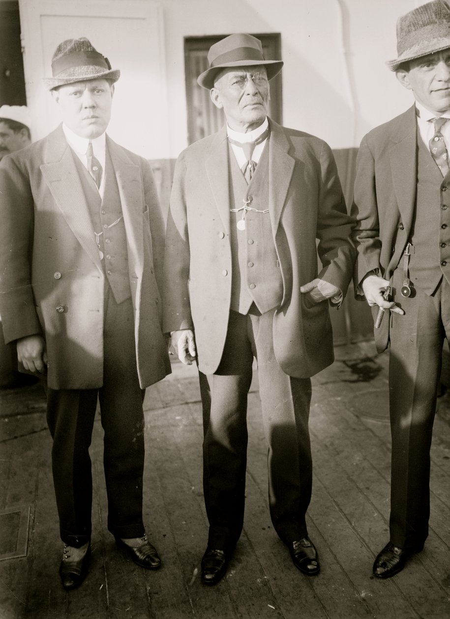 Delgado og Jose Victoriano Huerta (bilde) av Hippolyte Lalaise Devéria