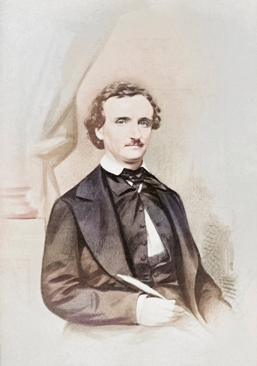 Edgar Allen Poe. 1800-tallet (bilde) av Alec Hunter
