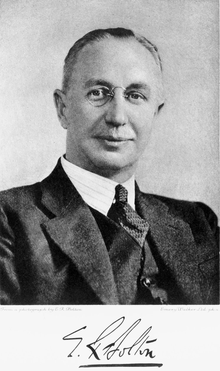 Edward Richard Bolton, tidlig på 1900-tallet av Unbekannt