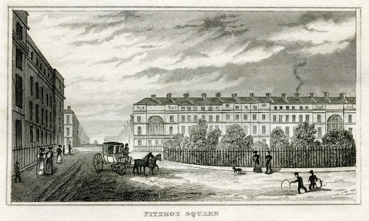 Fitzroy Square av Unbekannt