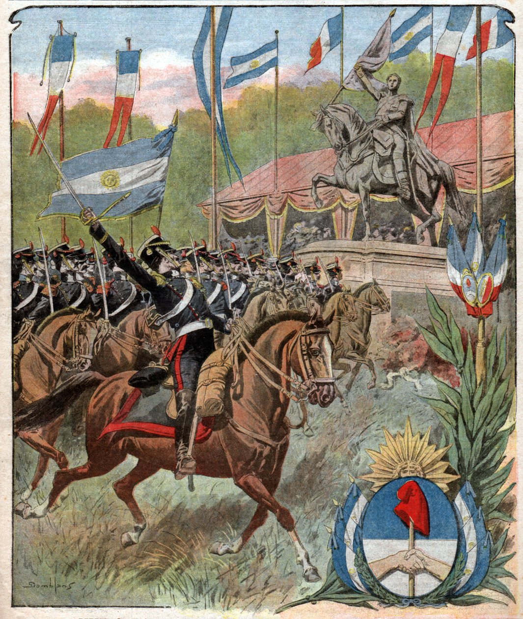 General Jose de Martin. av Nicolas Liez