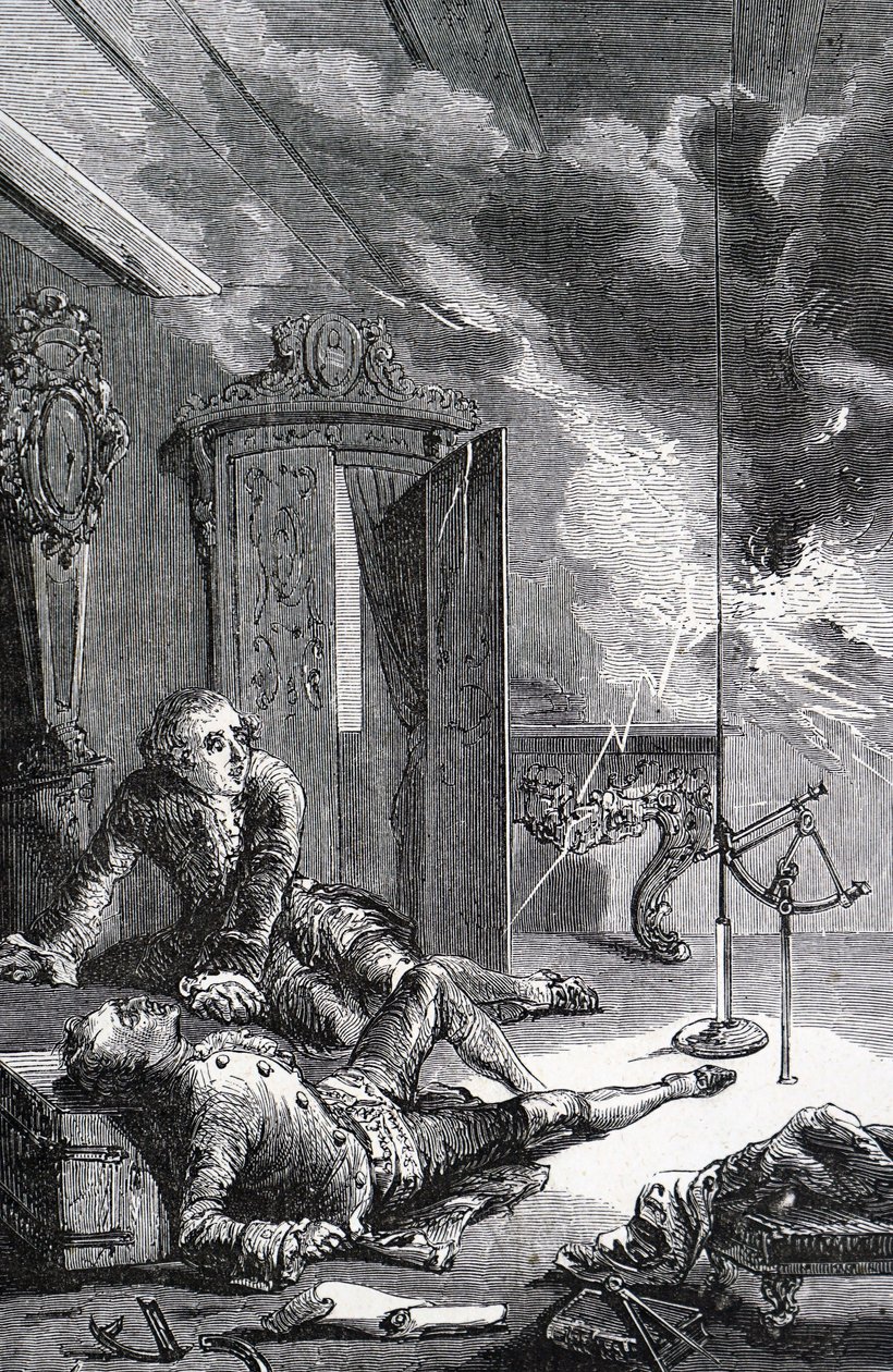 Georg Wilhelm Richmann. av Unbekannt
