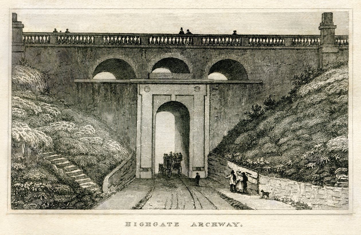 Highgate Archway av Unbekannt