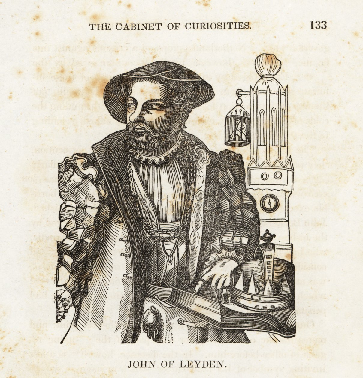 John of Leiden, nederlandsk anabaptistleder av Unbekannter Künstler