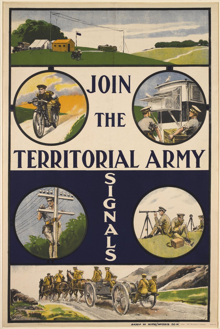 Bli med i Territorial Army Signals av Unbekannt