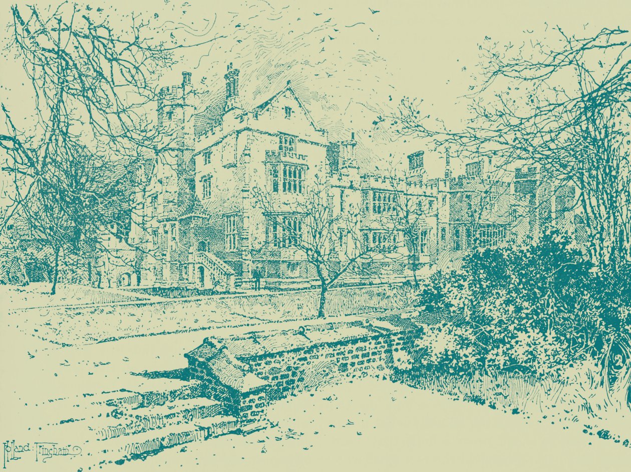 Lambeth Palace av Unbekannter Künstler