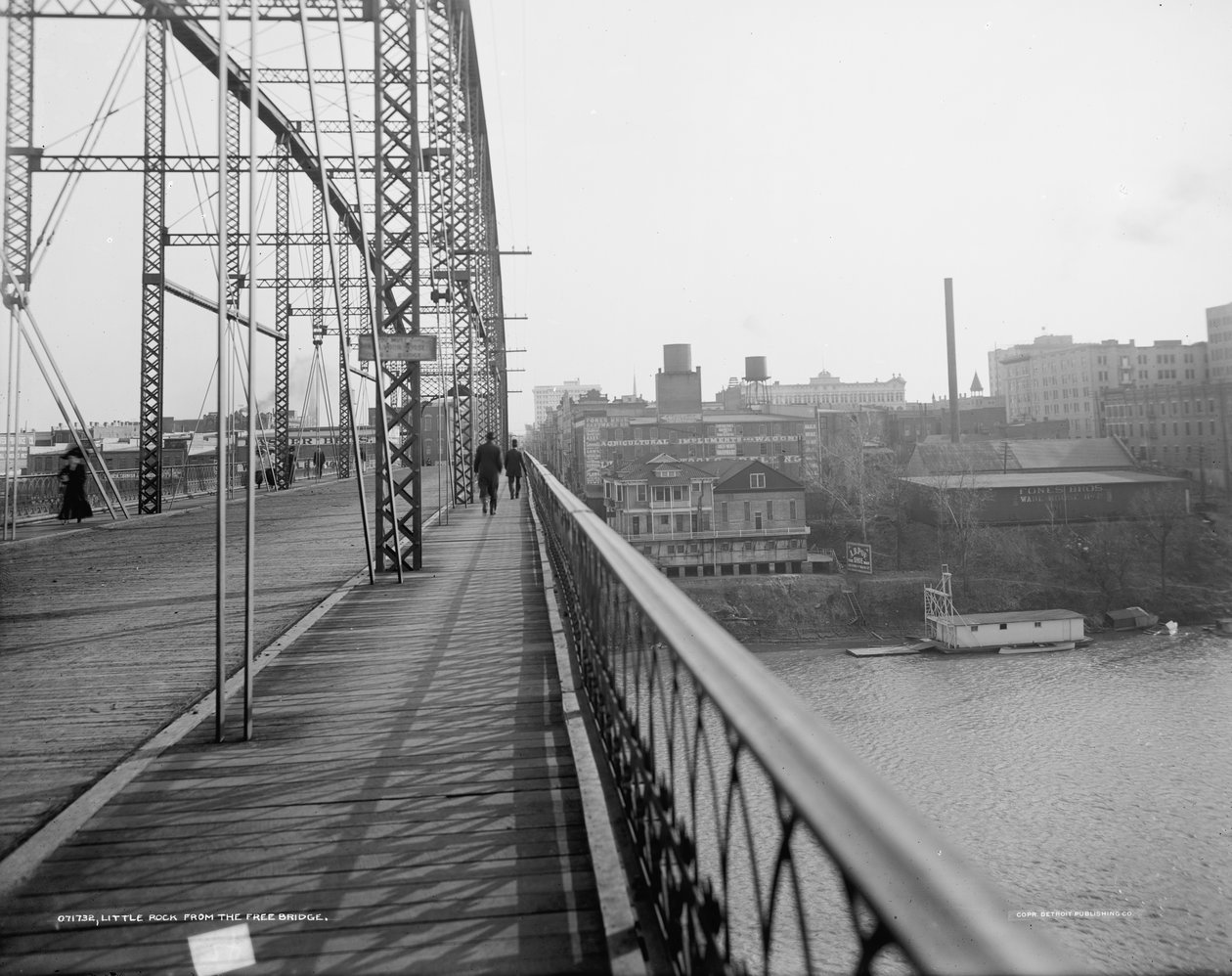 Little Rock, fra Free Bridge av Unbekannter Künstler