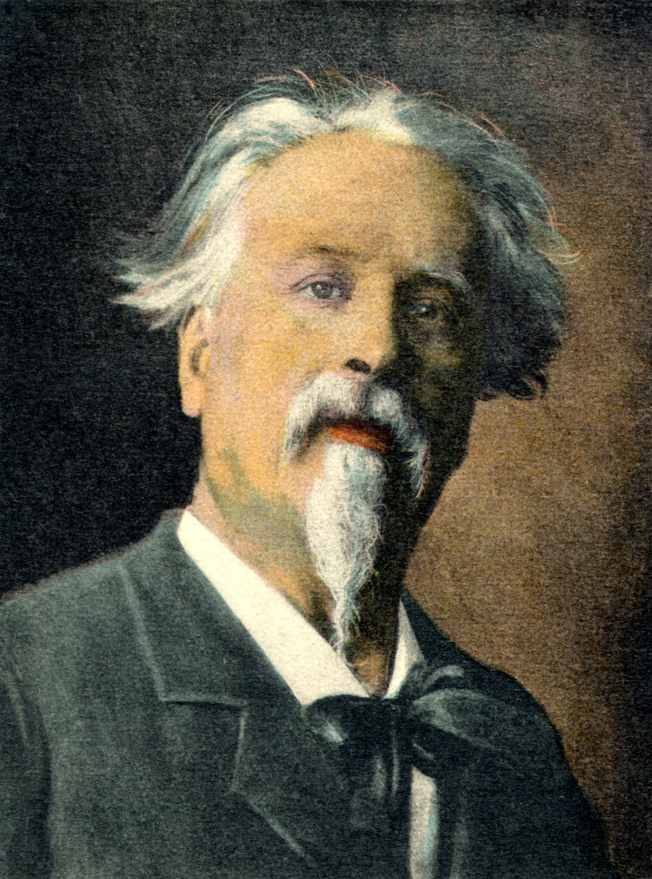 MISTRAL Frédéric portrett fransk poet (trykk) av Unbekannter Künstler