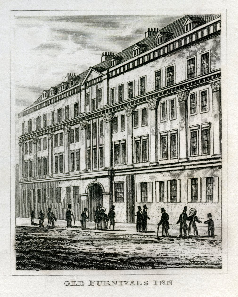 Old Furnival's Inn av Unbekannt