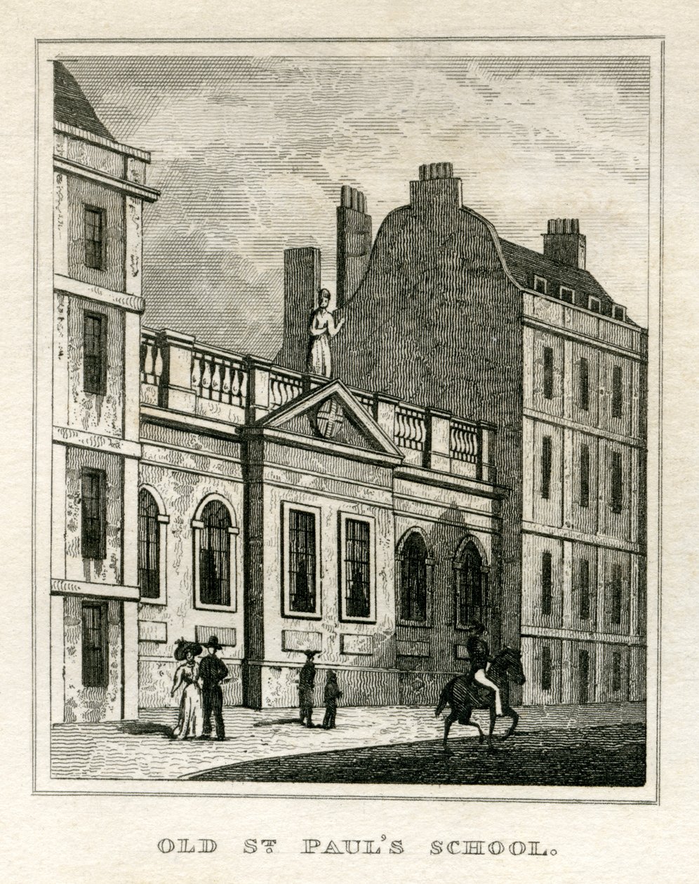 Old St Paul's School av Unbekannt