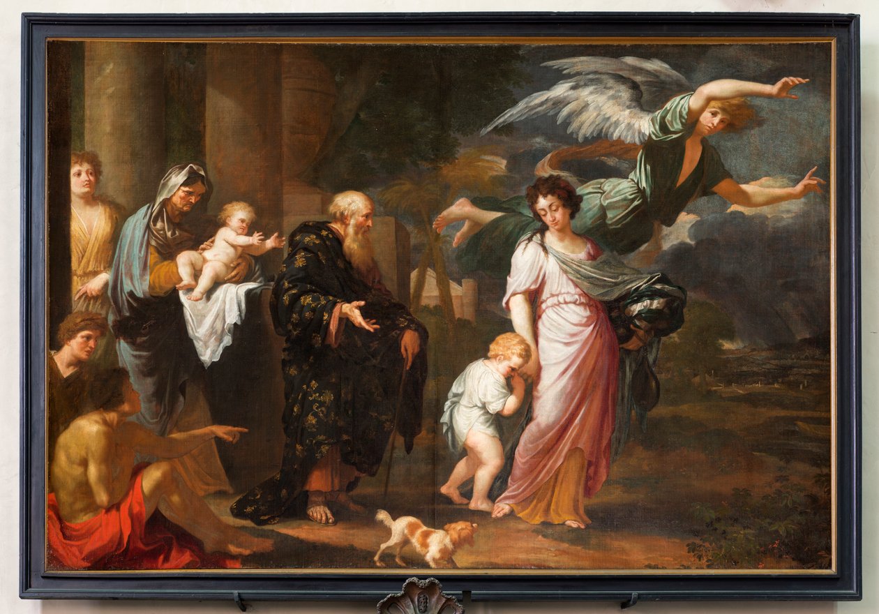 Sognekirke (Vår Frues sognekirke). Interiør. Maleri. av Unbekannter Künstler