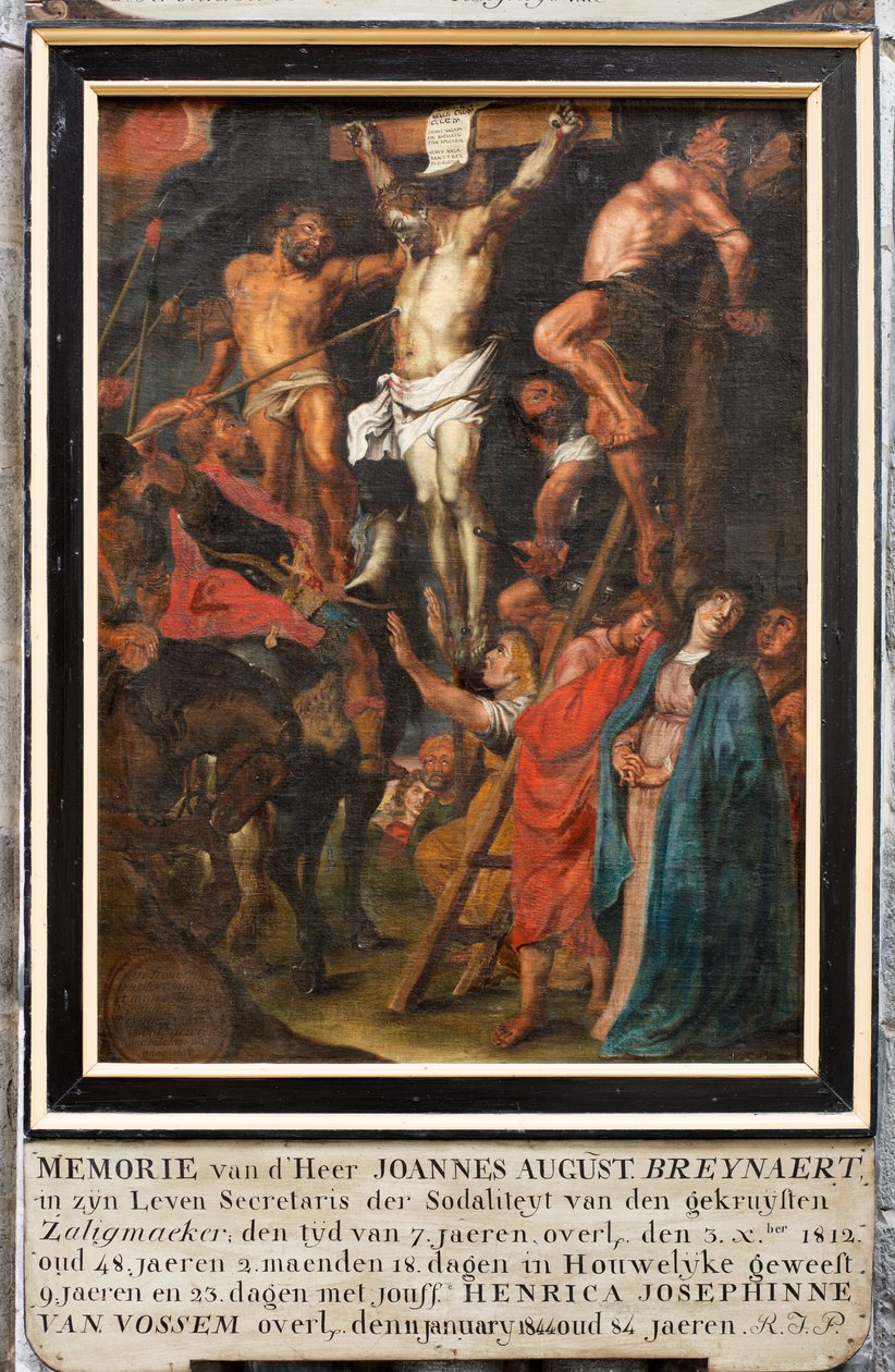 Sognekirke (Saint Walburga Parish Church). Maleri. av Unbekannter Künstler