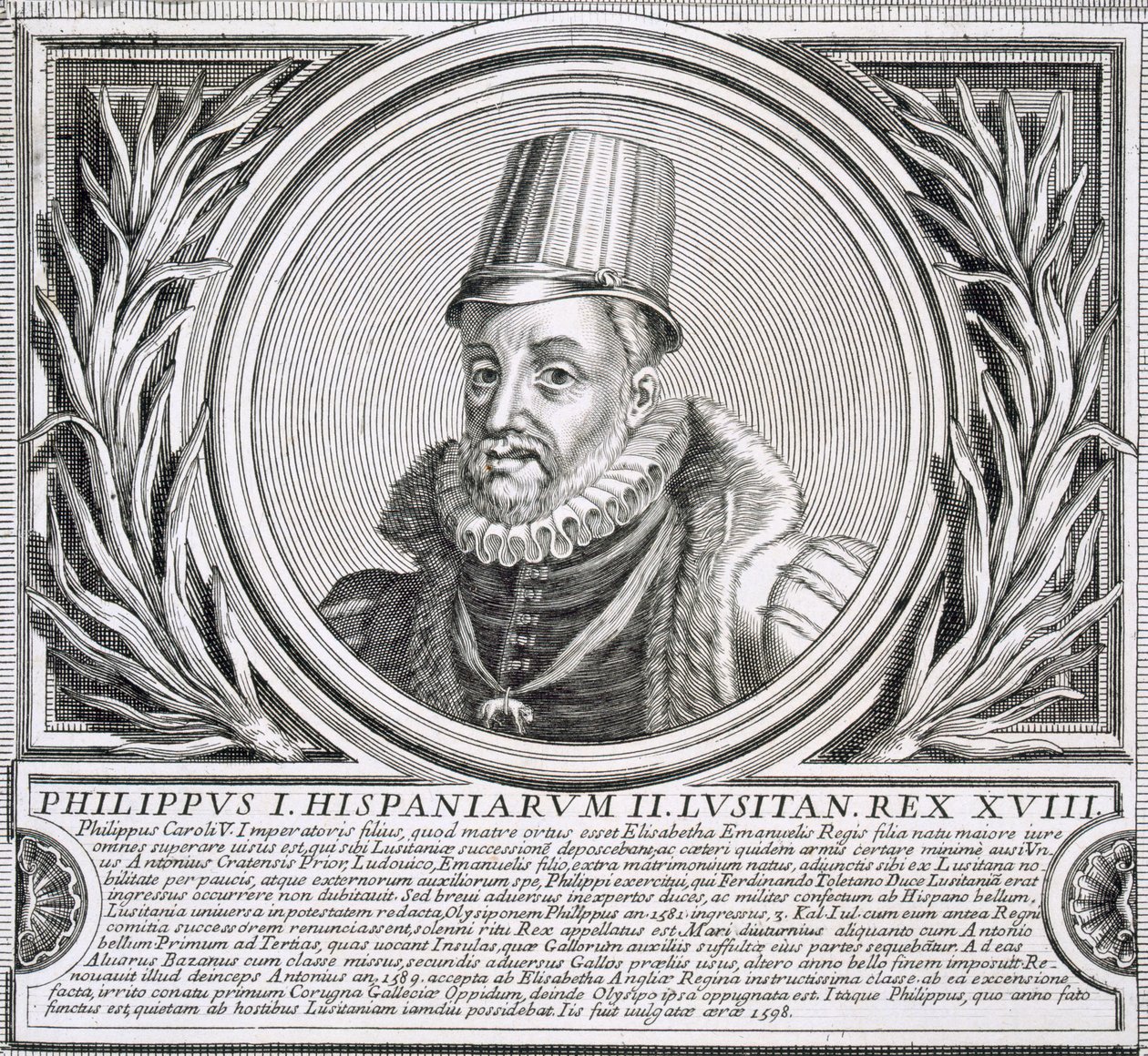 Filip I av Portugal (litho) av Unbekannt
