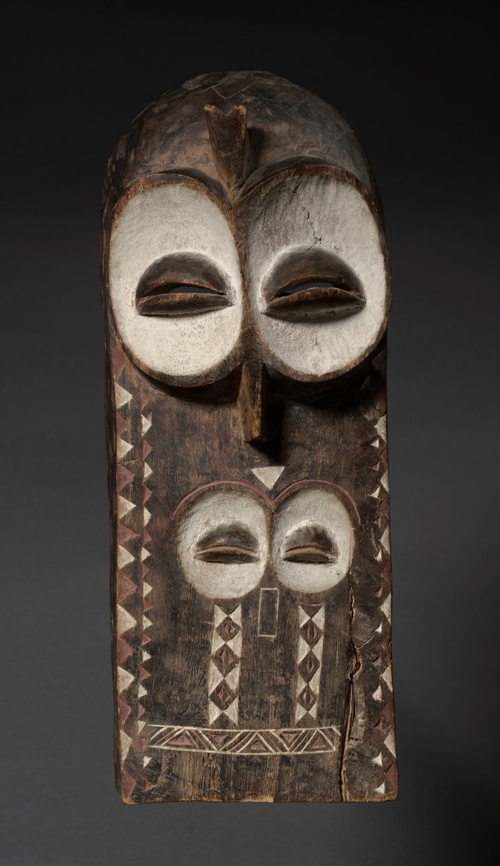 Plankemaske, muligens tidlig på 1900-tallet av Unbekannt