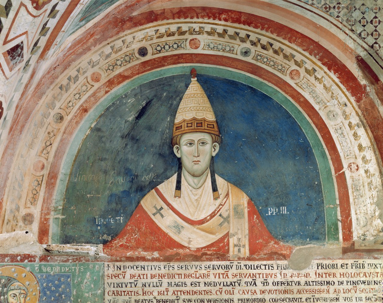 Pave Innocent III (1160–1216) av Unbekannt