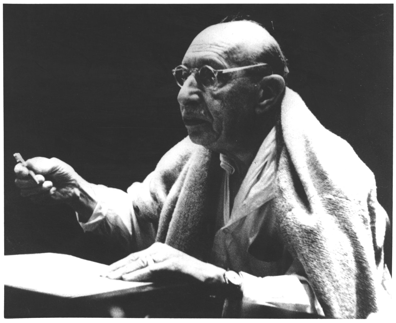 Portrett av Igor Stravinsky (bilde) av Unbekannt