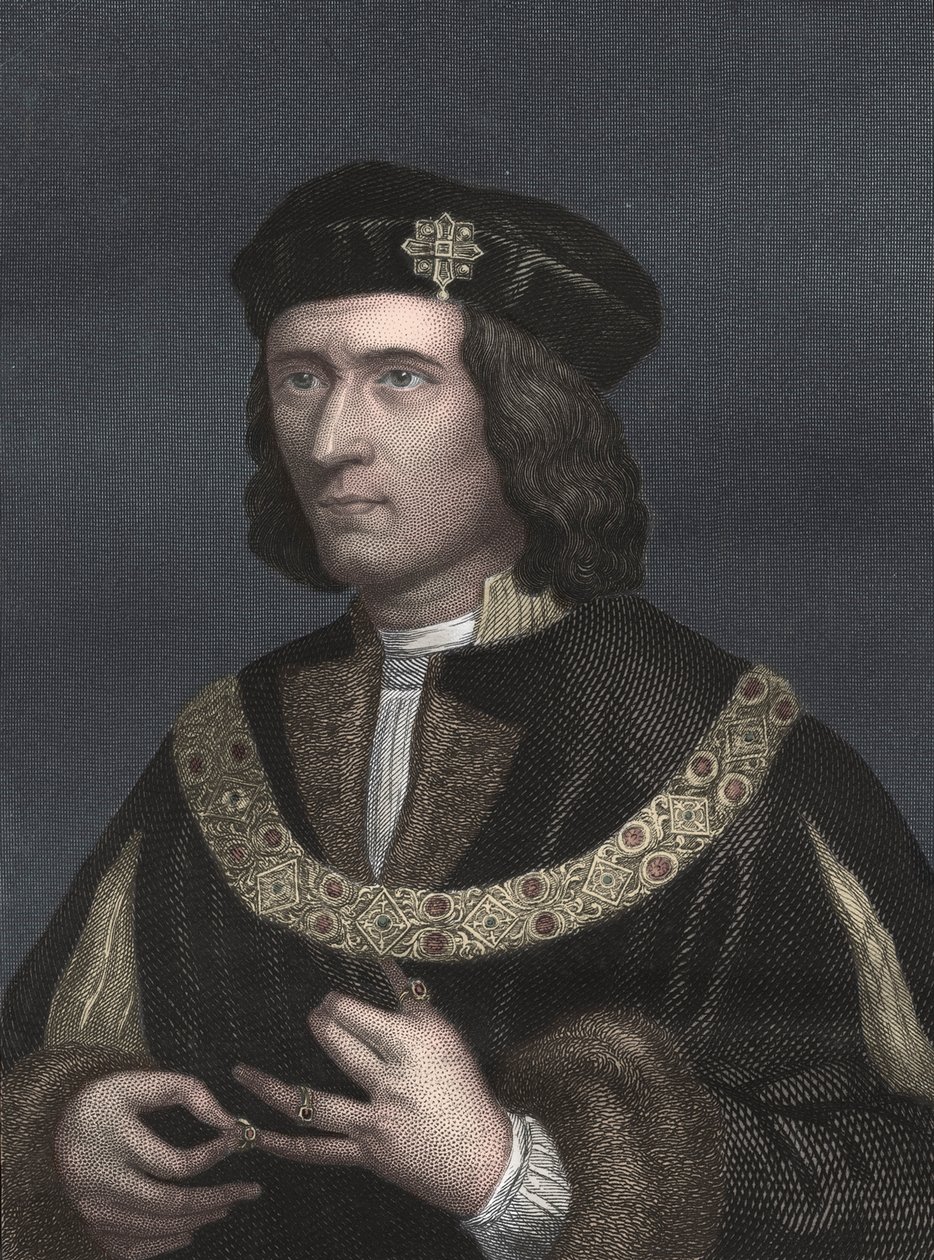 Richard III, konge av England (trykk) av Unbekannter Künstler