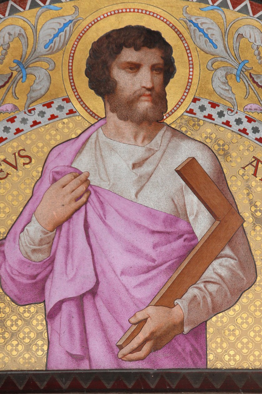 Saint-Thaddeus mosaikk, Paris, Frankrike av Unbekannt