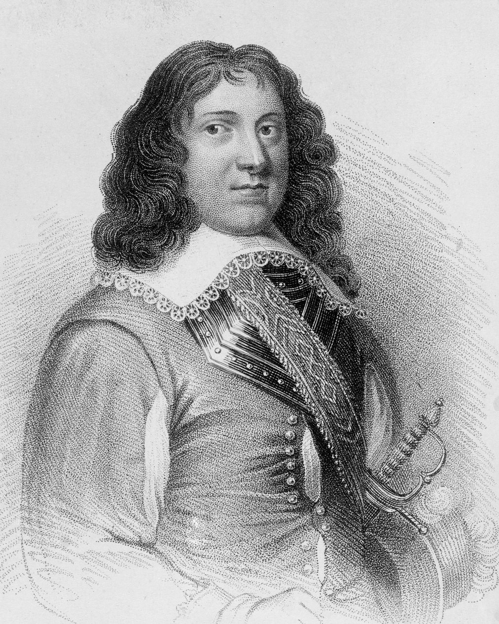 Sir George Lisle (gravering) av Unbekannt