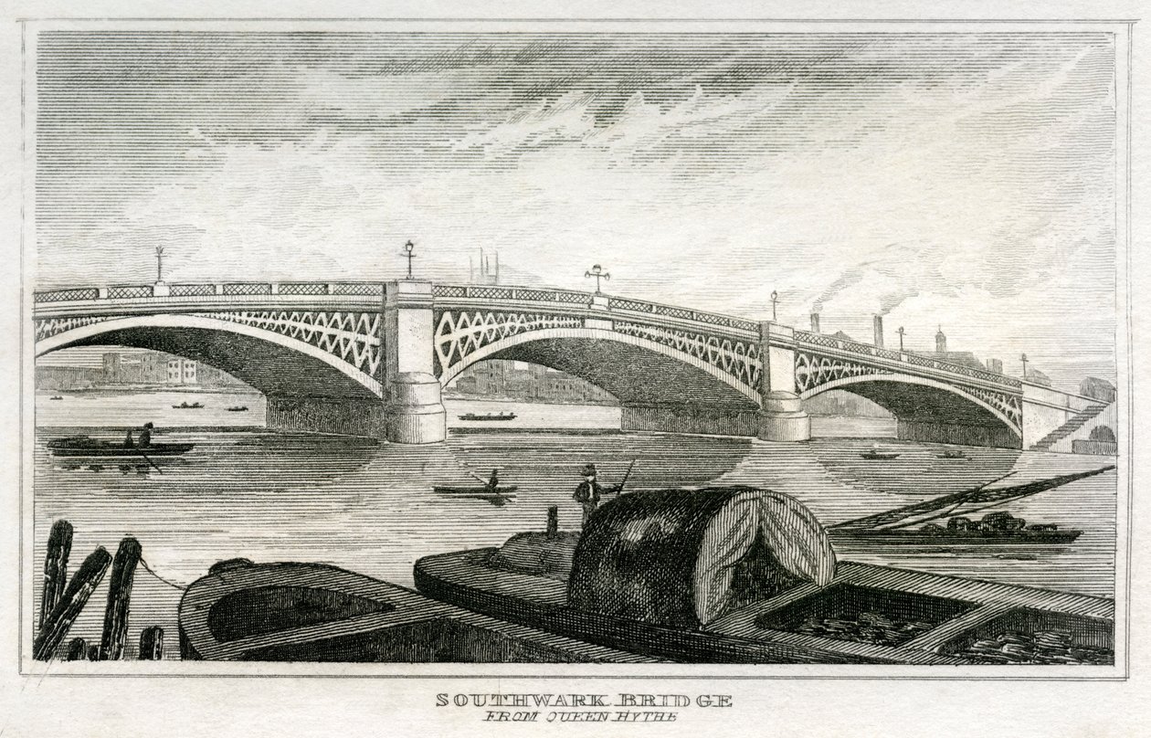Southwark Bridge av Unbekannt