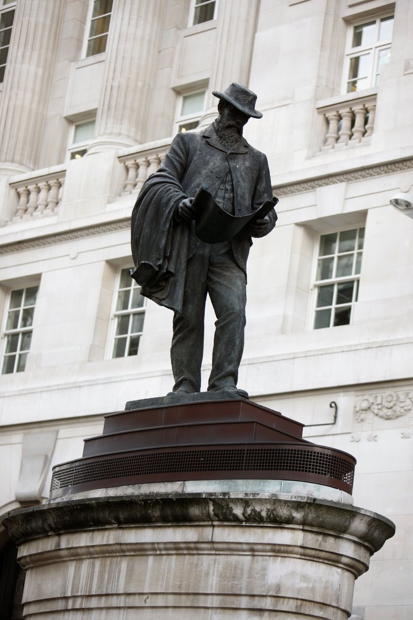 Statue av James Henry Greathead, London (bilde) av Unbekannt