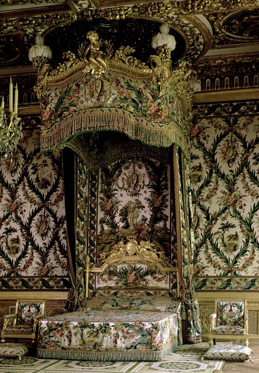 The Royal Bed, sannsynligvis 1700-tallet (bilde) av Unbekannt