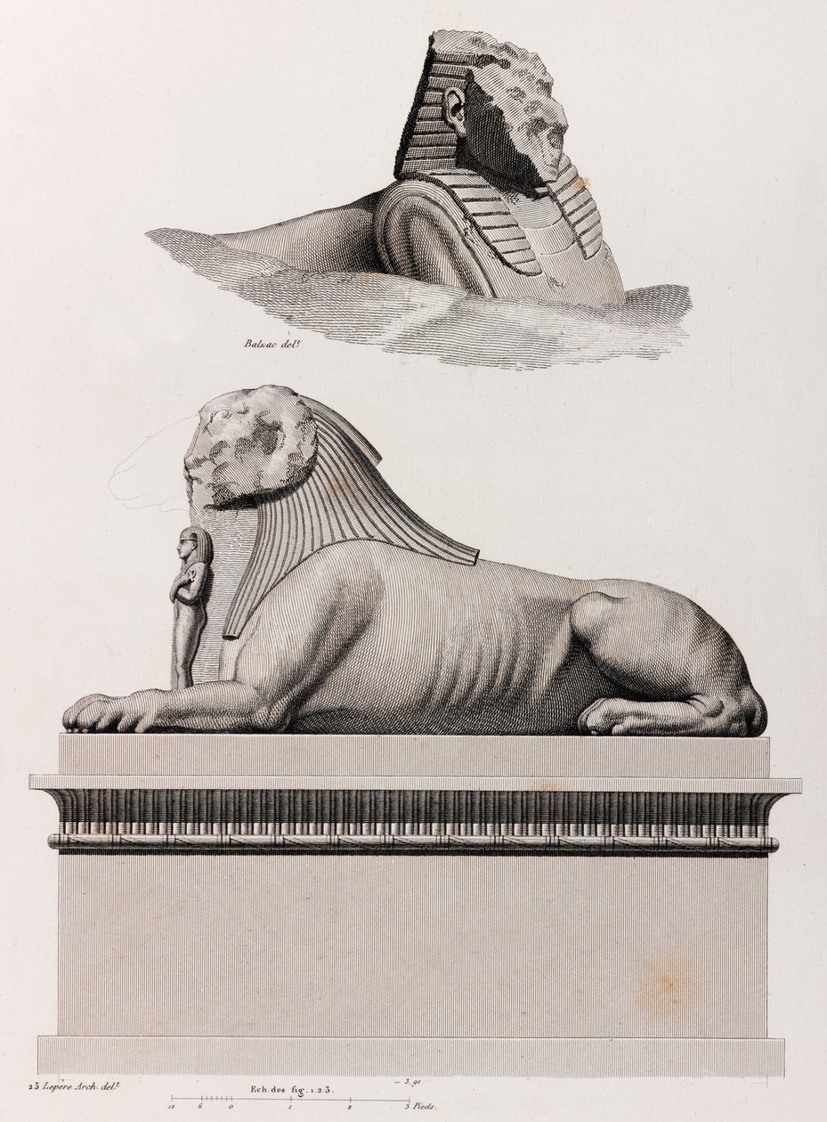 Theben: Karnak, nærbilde av Unbekannt