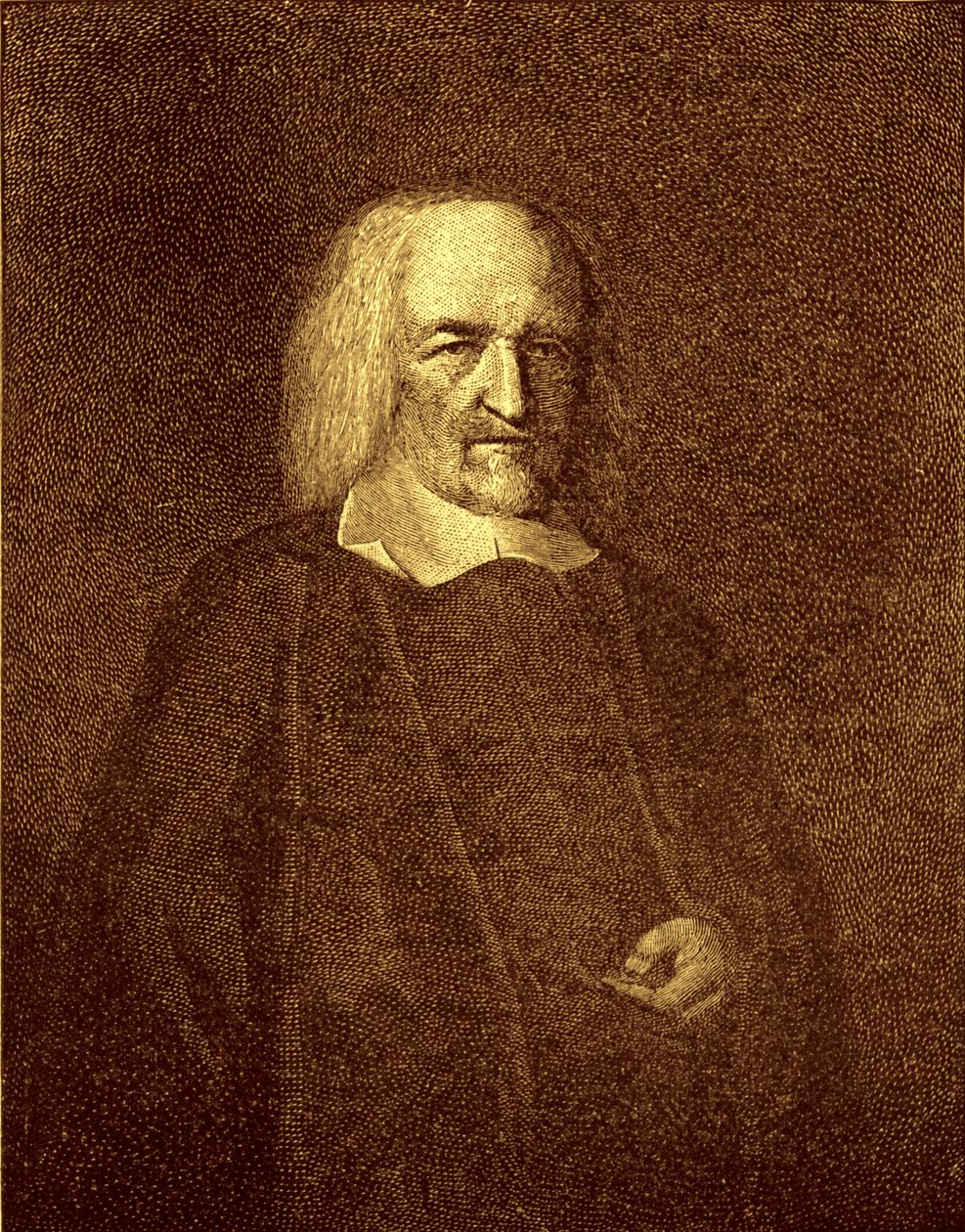 Thomas Hobbes (gravering) av Unbekannter Künstler