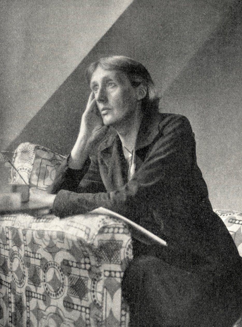 Virginia Woolf - portrett av Unbekannter Künstler