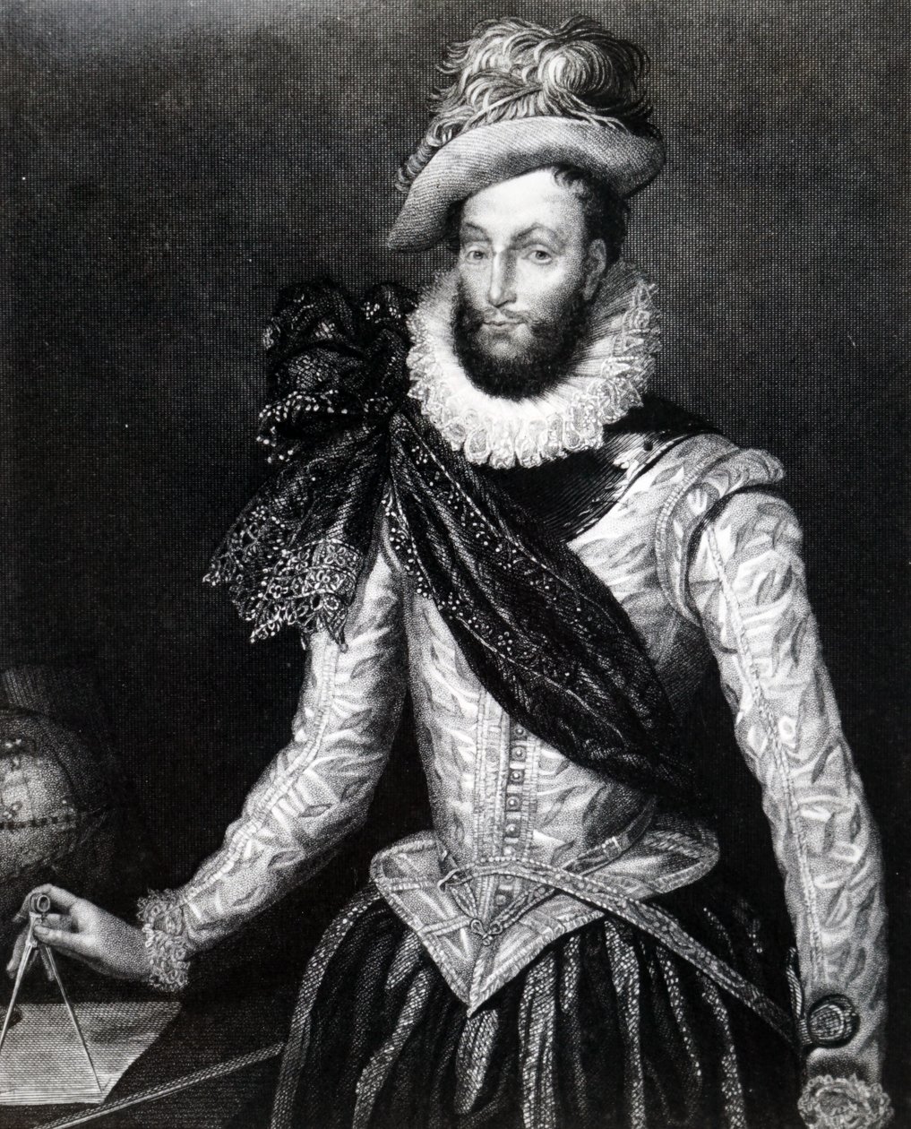 Walter Raleigh. av Unbekannt