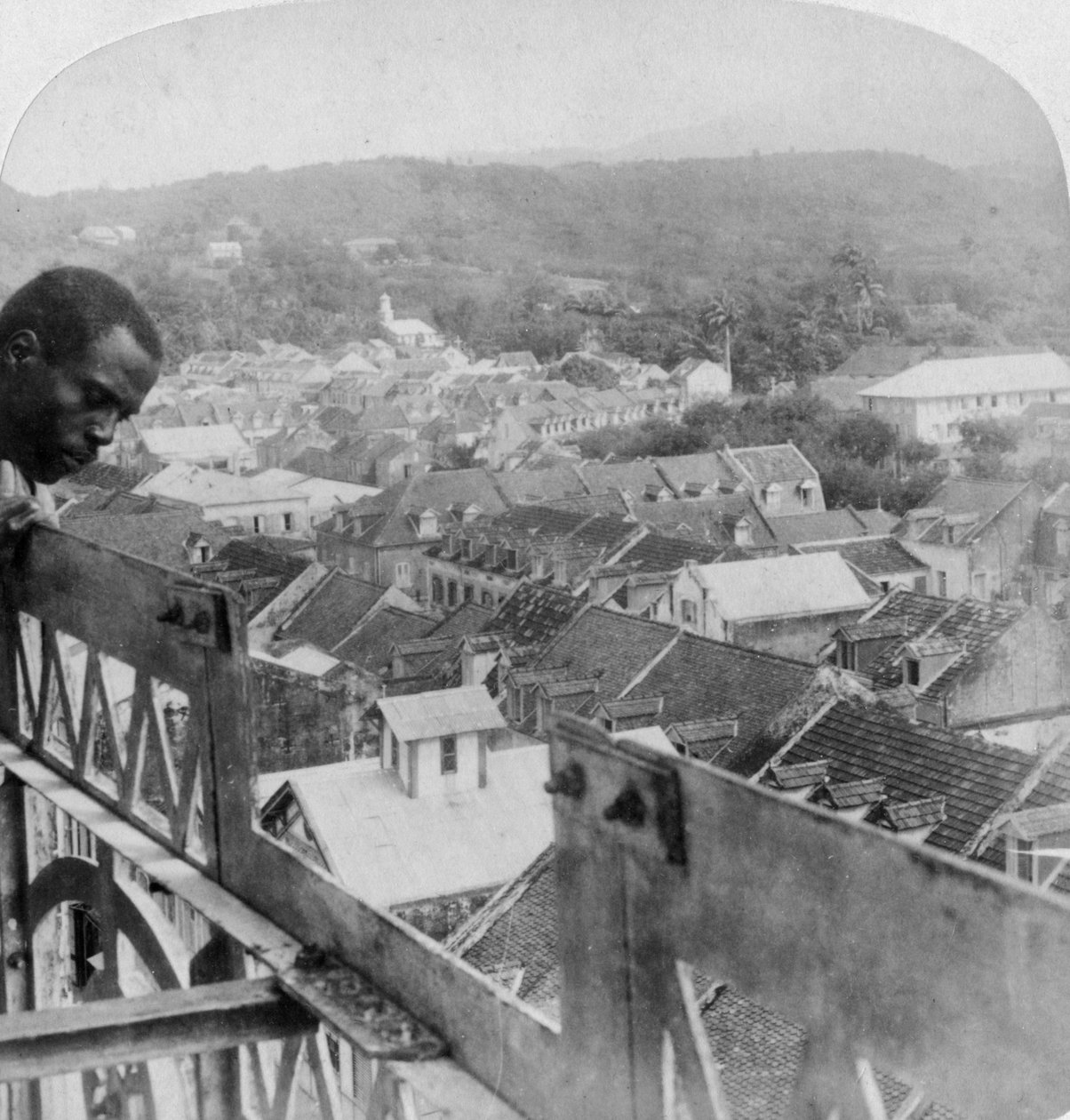 Fort de France, Martinique, 1902. av Underwood and Underwood