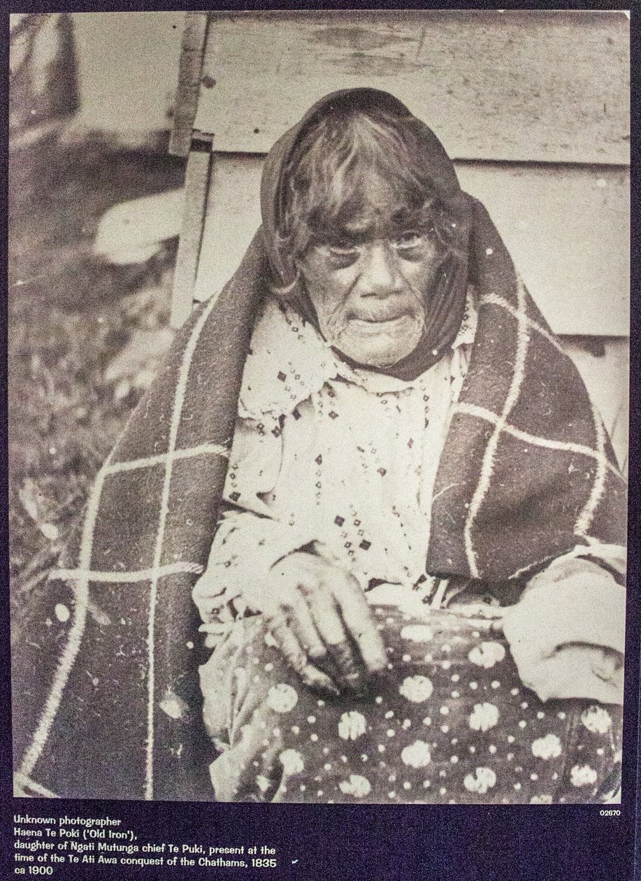 Bilde av en Moriori-kvinne av Unknown